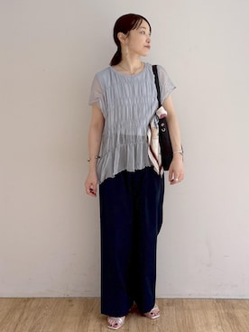 「アイテム（財布/小物）」を使った、taka225daさん（レディース・155cm・30代）の夏コーディネート