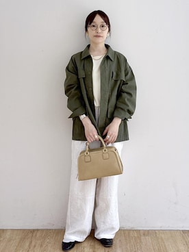 「ROPE' PICNIC（ロペピクニック）のアイテム」を使った、taka225daさん（レディース・155cm）の春コーディネート