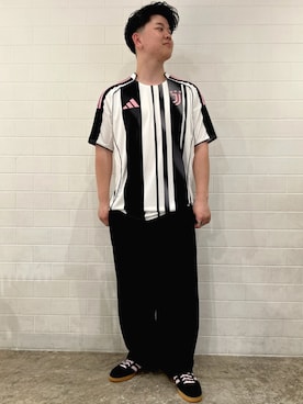 「アディダスオリジナルス」｜IOさん（メンズ・170cm）の夏コーディネート