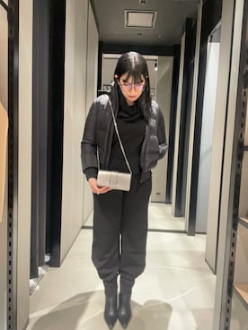 Sanamさん（レディース・168cm）の冬コーディネート