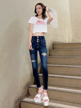 shioriさん(レディース・168cm)の夏コーディネート