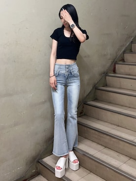 「ジェイダ」｜shioriさん（レディース・168cm）の夏コーディネート