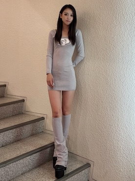 「アイテム（ブーツ）」を使った、shioriさん（レディース・168cm）の夏コーディネート