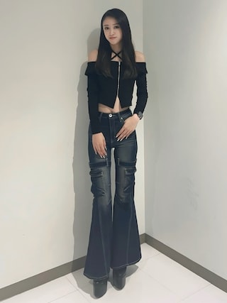 GYDA  パッチワークフリンジ　セットアップ スタッフコーディネート｜ジェイダ（GYDA）｜RUNWAY channel