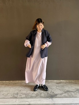 「アイテム（その他アウター）」を使った、まいさん（レディース・164cm）の夏コーディネート