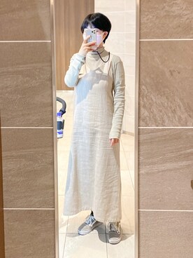 「MEDE19F（メデジュウキュウ）のアイテム（トップス）」を使った、まいさん（レディース・164cm）の春コーディネート
