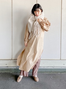 「I_am（アイアム）のアイテム」を使った、まいさん（レディース・164cm）の秋コーディネート