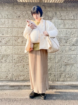 「LIAN」｜まいさん（レディース・164cm）の冬コーディネート