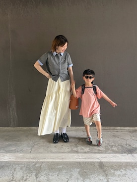 「センスオブプレイス」｜まいさん（レディース・164cm）の夏コーディネート