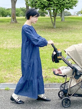 「classicalelf（クラシカルエルフ）のアイテム（ワンピース）」を使った、まいさん（レディース・164cm）の春コーディネート