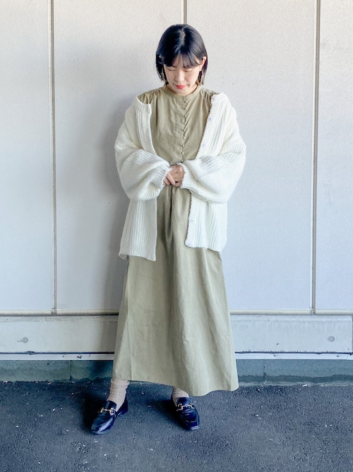 セール】【ロングセラー！】ミックスボリュームニットカーディガン