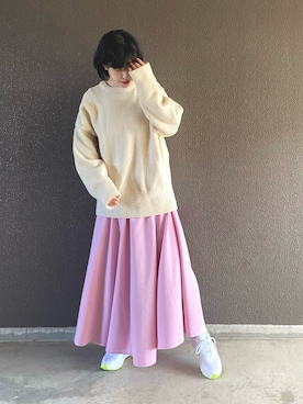「IEDIT」｜まいさん（レディース・164cm）の春コーディネート