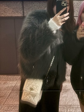 「GRL（グレイル）のアイテム（その他アウター）」を使った、yunaaaa0218さん（レディース・160cm）の秋コーディネート