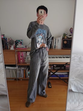 「グランジ」｜0do6kiさん（メンズ・176cm）の秋コーディネート