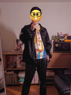「アニメT」｜0do6kiさん（メンズ・176cm・20代）の秋コーディネート