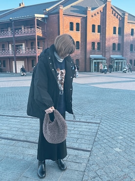 「LEPSIM（レプシィム）のアイテム（ジャケット/アウター）」を使った、nakariさん（レディース・164cm）の冬コーディネート
