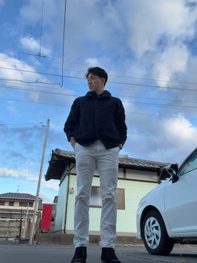 「アイテム（チノパンツ）」を使った、ころすけさん（メンズ・170cm・40代）の秋コーディネート