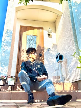 「アイテム（ニット/セーター）」を使った、ころすけさん（メンズ・170cm・30代）の秋コーディネート