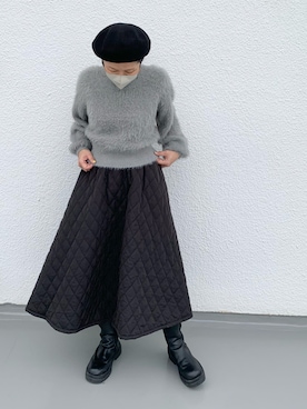 「SUGAR BISKET（シュガービスケット）のアイテム」を使った、le_yumeさん（骨格ナチュラル・レディース・153cm）の秋コーディネート
