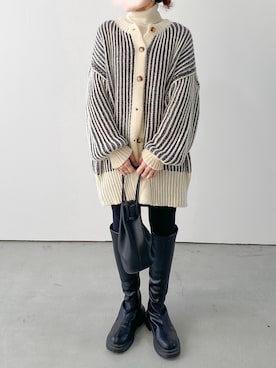 「SUGAR BISKET（シュガービスケット）のアイテム」を使った、le_yumeさん（骨格ナチュラル・レディース・153cm）の秋コーディネート