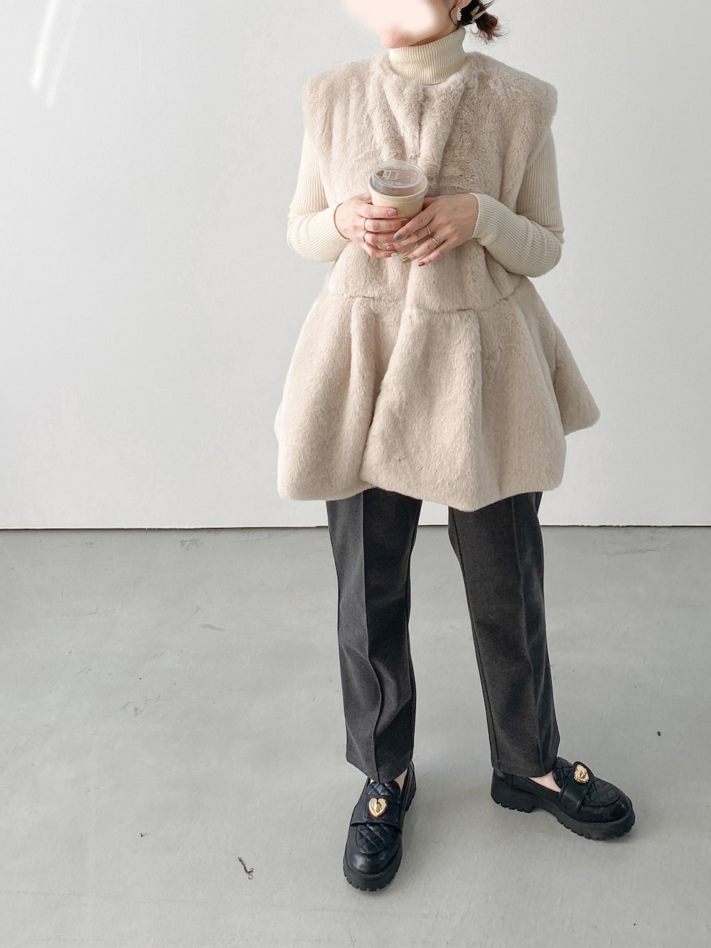 ジャケット・アウター rosarymoon Jacquard Long Coat rosarymoon Jacquard Long Coat