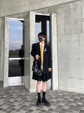 「LADMUSICIAN」｜カナタさん（メンズ・172cm）の春コーディネート