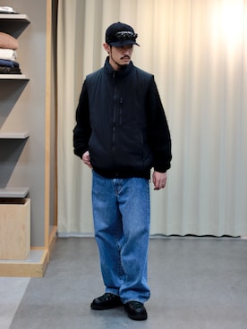 「WILD THINGS（ワイルドシングス）のアイテム（ジャケット/アウター）」を使った、シュンさん（メンズ・173cm）の秋コーディネート