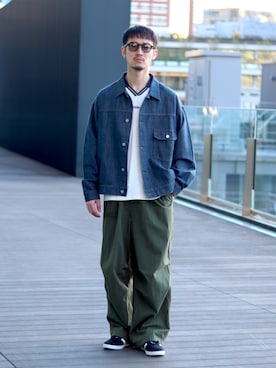 シュンさん（メンズ・173cm）の春コーディネート