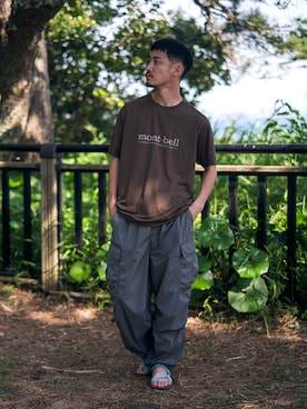 シュンさんの（mont-bell | モンベル）を使ったコーディネート
