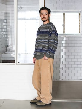 「Danner（ダナー）のアイテム」を使った、シュンさん（メンズ・173cm）の秋コーディネート