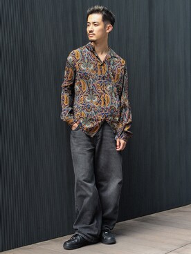 シュンさん（メンズ・173cm）の秋コーディネート