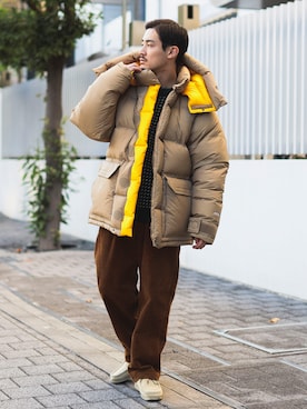 シュンさん（メンズ・173cm）の冬コーディネート