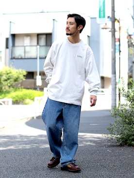 「Danner（ダナー）のアイテム」を使った、シュンさん（メンズ・173cm）の秋コーディネート