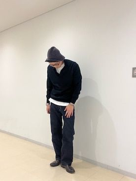 「MOTO（モト）のアイテム」を使った、imamura0220さん（メンズ・180cm）の秋コーディネート