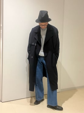 「COLE HAAN（コールハーン）のアイテム（ブーツ）」を使った、imamura0220さん（メンズ・180cm）の秋コーディネート