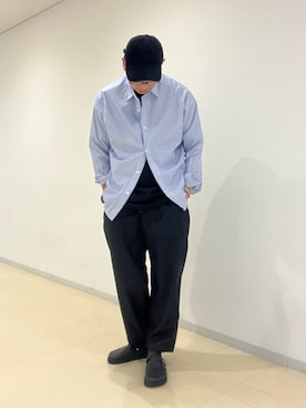 「アイテム（サンダル）」を使った、imamura0220さん（メンズ・180cm）の秋コーディネート