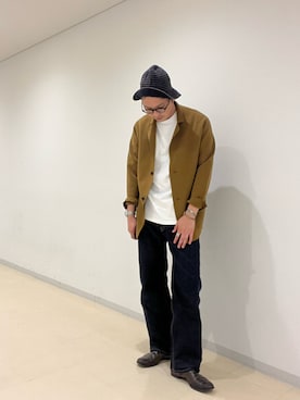 「キャメル」｜imamura0220さん（メンズ・180cm）の秋コーディネート