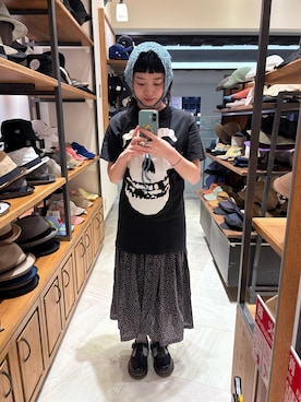 「アイテム（ヘアバンド）」を使った、はなさん（レディース・151cm・20代）の夏コーディネート