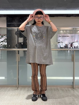 「アイテム（ヘアアクセサリー）」を使った、はなさん（レディース・151cm・20代）の夏コーディネート