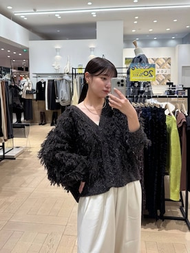 「アイテム（チョーカー）」を使った、のあさん（レディース・150cm・20代）の秋コーディネート