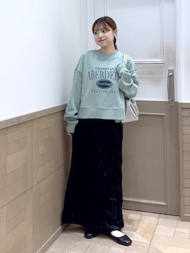 「アイテム（ワンピース/ドレス）」を使った、のあさん（レディース・150cm・20代）の秋コーディネート