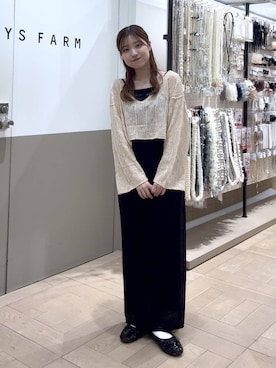 「アイテム（ワンピース/ドレス）」を使った、のあさん（レディース・150cm・20代）の秋コーディネート