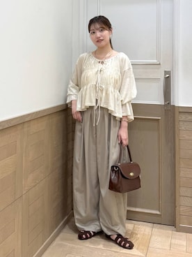 「アイテム（チョーカー）」を使った、のあさん（レディース・150cm・20代）の夏コーディネート