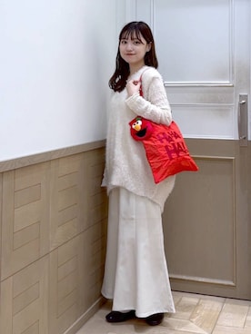 「Me%」｜「アイテム（スカート）」を使った、のあさん（レディース・150cm）の秋コーディネート