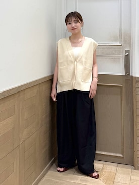 「アイテム（チョーカー）」を使った、のあさん（レディース・150cm・20代）の夏コーディネート