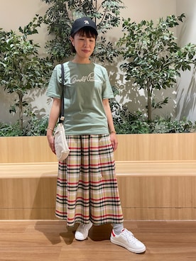 アーノルドパーマー＠プライムツリー赤池さん（レディース・157cm）の夏コーディネート