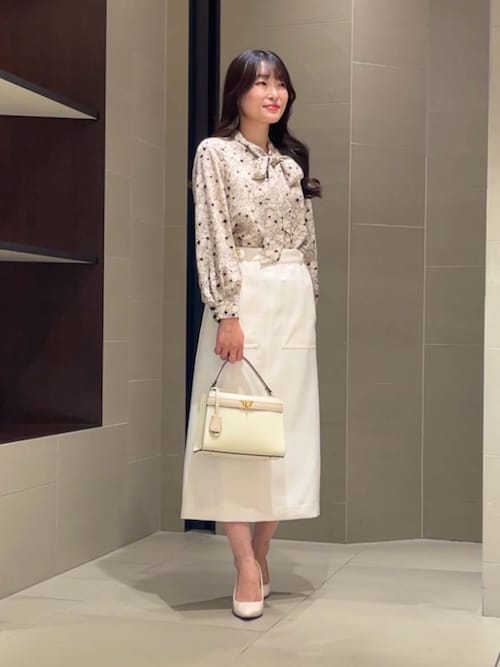 セール】ブライトツイルポケット スカート（スカート）｜ANAYI（アナイ