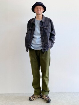 JEANS FACTORYさん（メンズ・176cm）の夏コーディネート