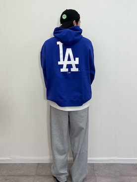 「MLB（メジャーリーグベースボール）のアイテム」を使った、JEANS FACTORYさん（メンズ・164cm）の秋コーディネート