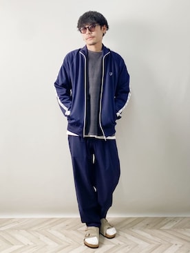 JEANS FACTORYさんの（FRED PERRY | フレッドペリー）を使ったコーディネート